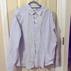MEN’S BUTTON DOWN LONG SLEEVED SHIRT XXL